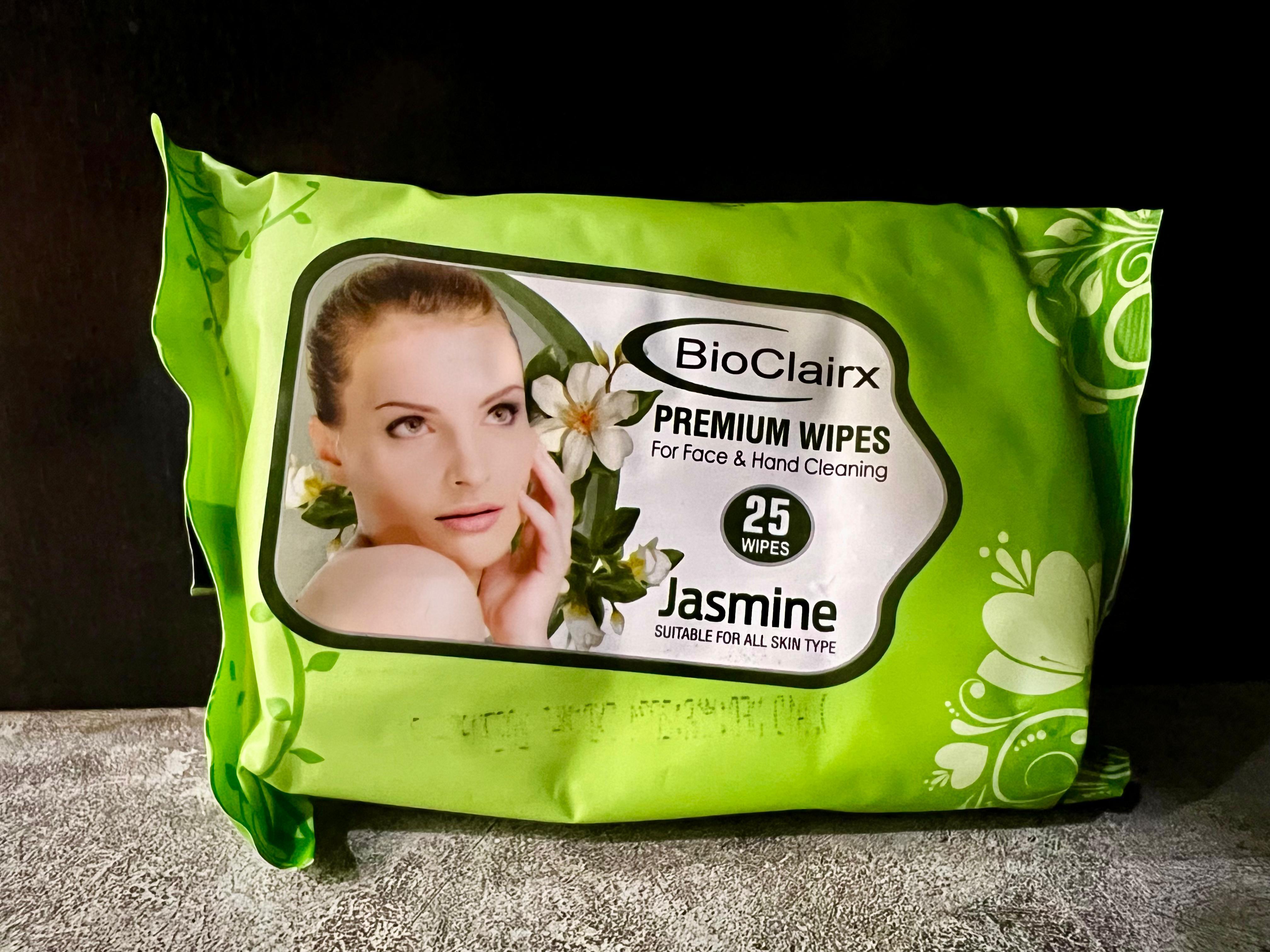 Premium Jasmine Wet Wipes 